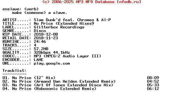 Slam_Dunkd_Feat._Chromeo_And_Al-P-No_Price_(Extended_Mixes9-WEB-2018