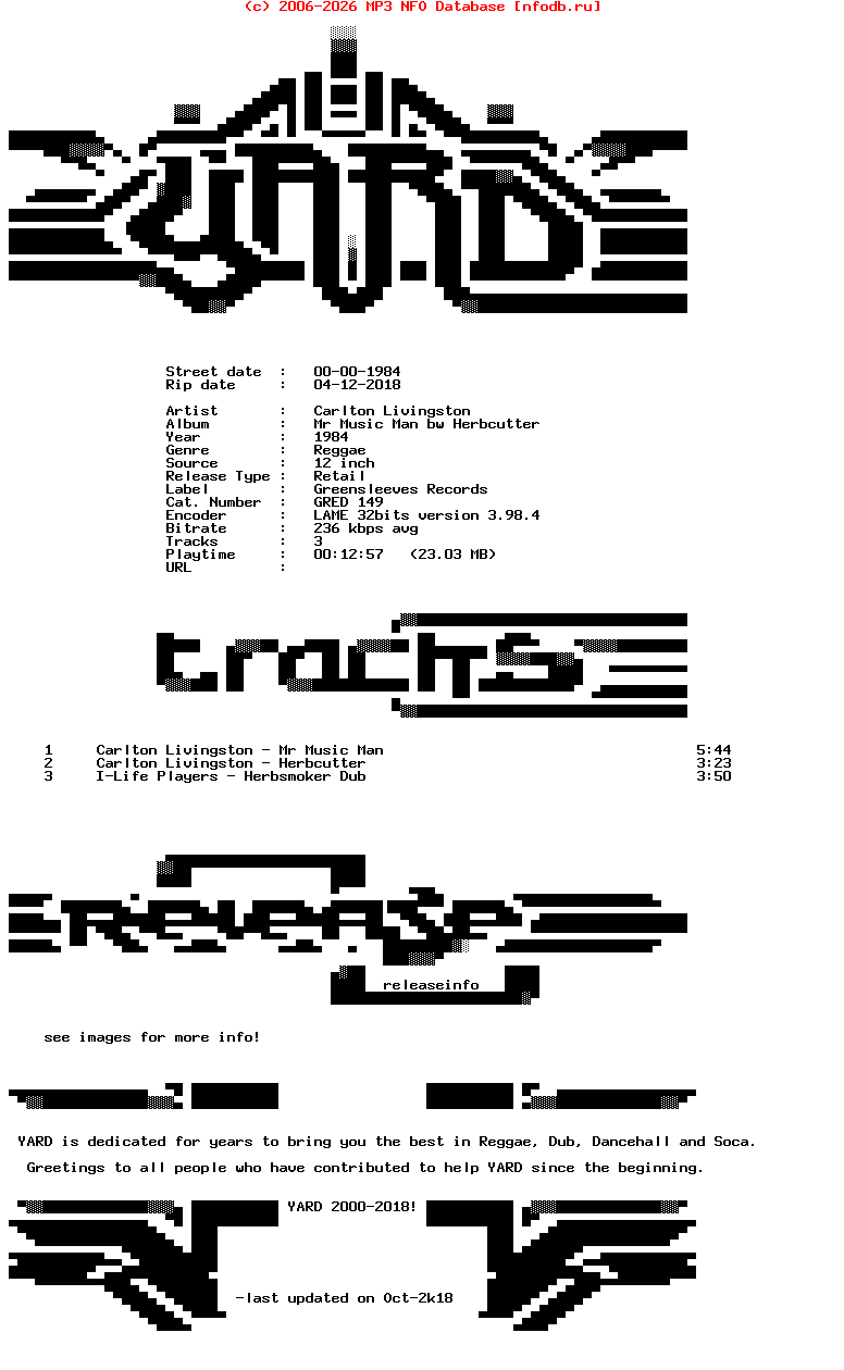 Carlton_Livingston-Mr_Music_Man_Bw_Herbcutter-(GRED_149)-12Inch_Vinyl-1984-YARD