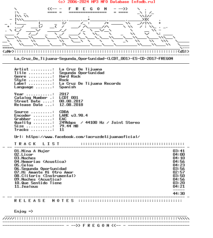 La_Cruz_De_Tijuana-Segunda_Oportunidad-(LCDT_001)-ES-CD-2017-Fregon