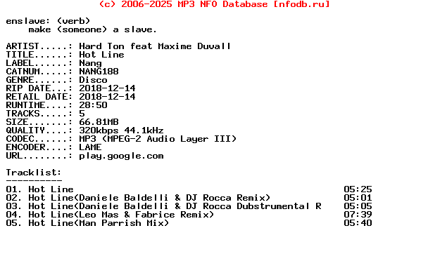Hard_Ton_Feat_Maxime_Duvall-Hot_Line-(NANG188)-WEB-2018
