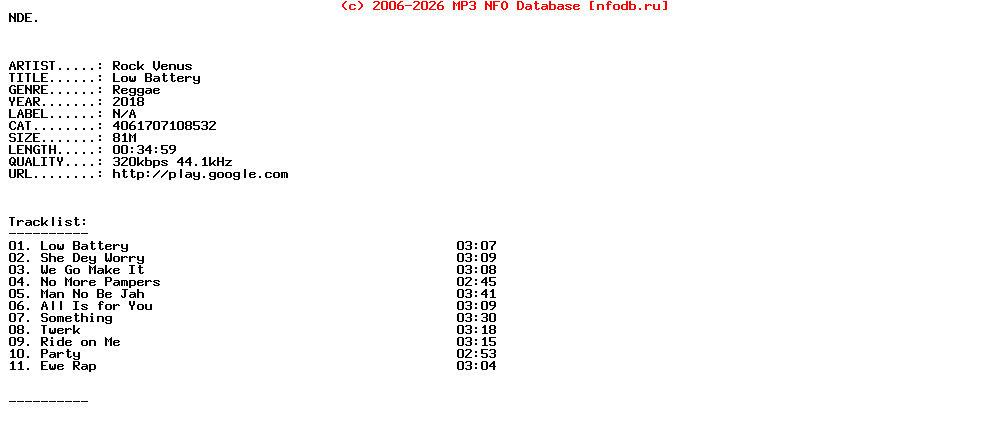 Rock_Venus-Low_Battery-(4061707108532)-WEB-2018