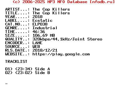 The_Cop_Killers-The_Cop_Killers-(ELP038)-WEB-2018