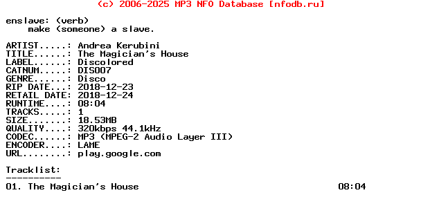 Andrea_Kerubini-The_Magicians_House-(DIS007)-WEB-2018