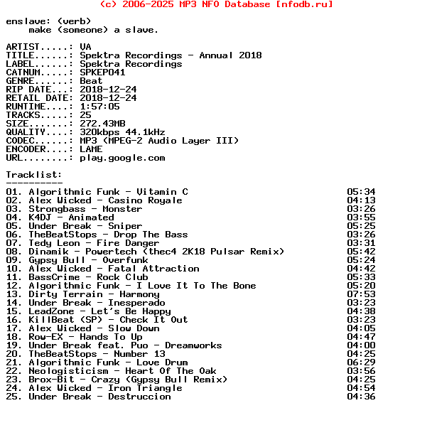 VA-Spektra_Recordings_-_Annual_2018-(SPKEP041)-WEB-2018