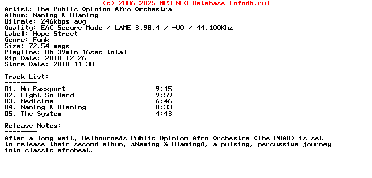 The_Public_Opinion_Afro_Orchestra-Naming_And_Blaming-2018