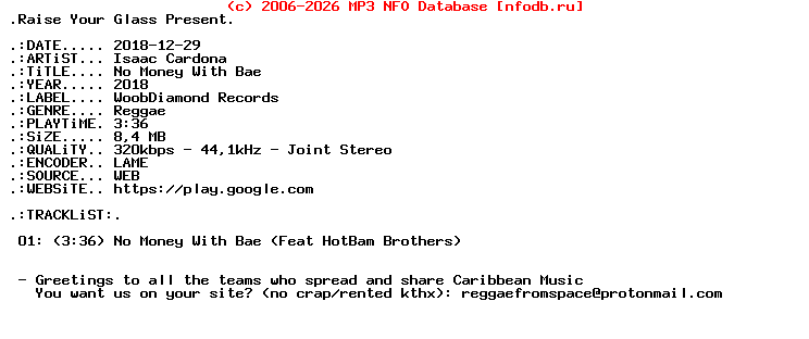 Isaac_Cardona-No_Money_With_Bae-Single-WEB-2018