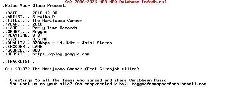 Straika_D-The_Marijuana_Corner-Single-WEB-FR-2018