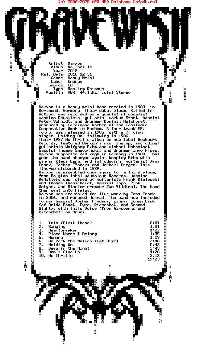 Darxon-No_Thrills-Bootleg_Reissue-2018