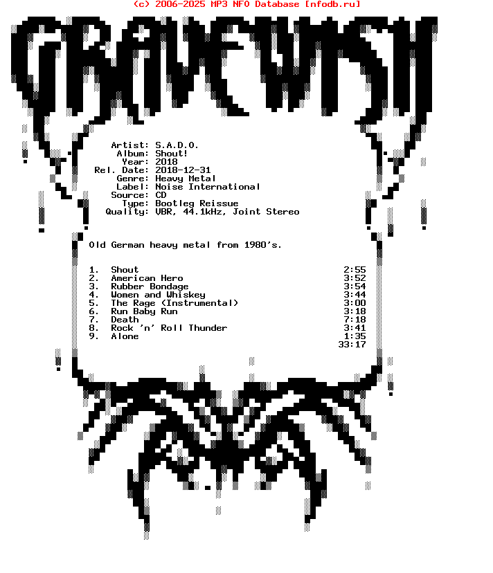 Sado-Shout-Bootleg_Reissue-2018