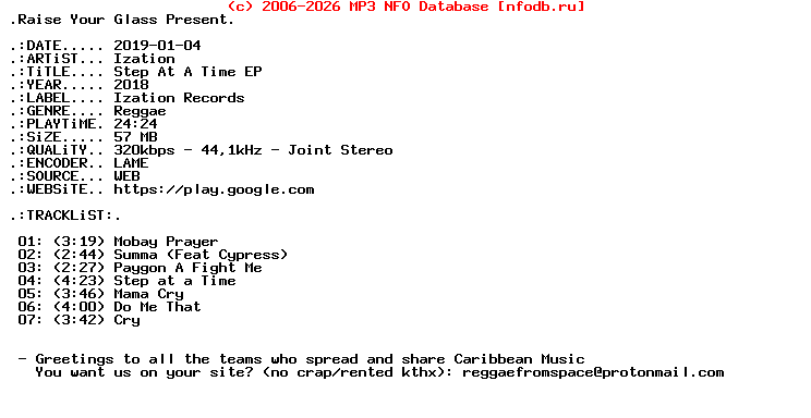 Ization-Step_At_A_Time_Ep-WEB-2018