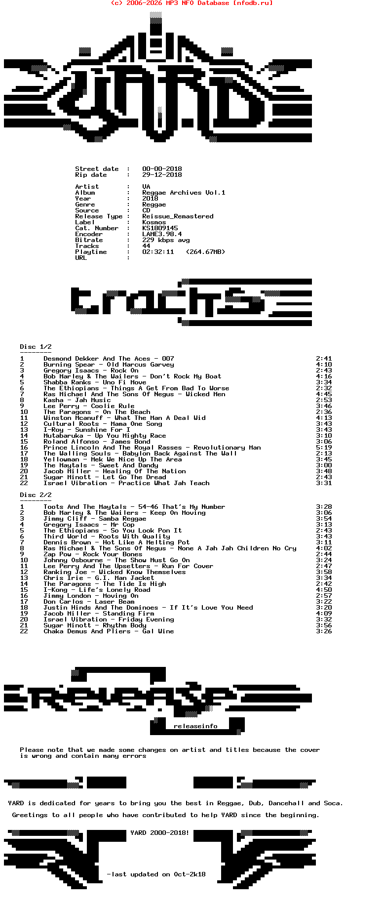 VA-Reggae_Archives_Vol.1-(KS1809145)-Readnfo-Reissue_Remastered-2CD-2018-YARD