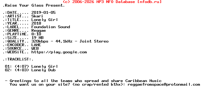 Skari-Lonely_Girl-WEB-2018