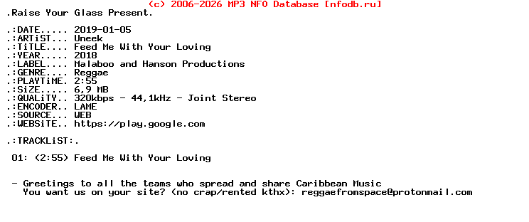 Uneek-Feed_Me_With_Your_Loving-Single-WEB-2018
