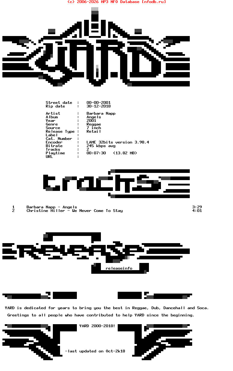 Barbara_Napp-Angels-7Inch_Vinyl-2001-YARD