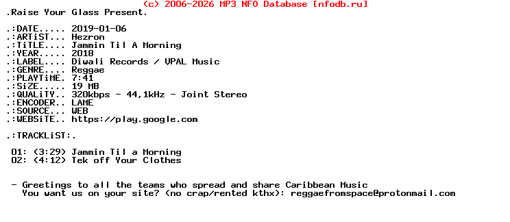 Hezron-Jammin_Til_A_Morning-WEB-2018