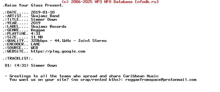 Skajamz_Band-Simmer_Down-Single-WEB-2019