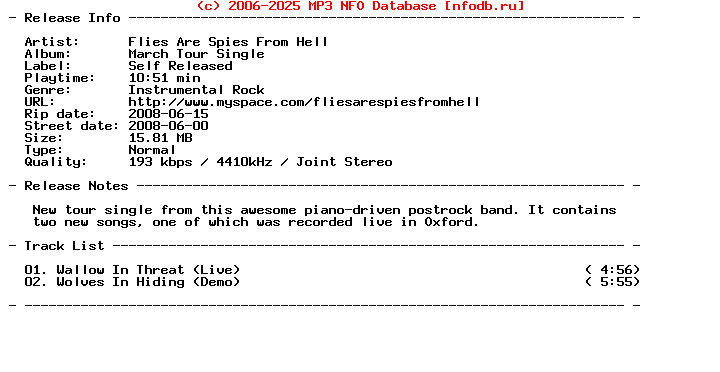 Flies_Are_Spies_From_Hell-March_Tour_Single-(CDS)-2008