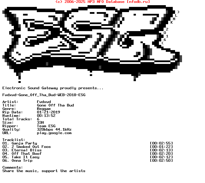 Fvdxvd-Gone_Off_Tha_Bud-WEB-2018