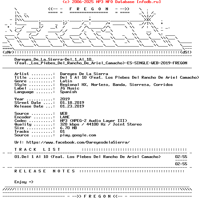 Dareyes_De_La_Sierra-Del_1_Al_10_(FEAT._LOS_PLEBES_DEL_RANCHO_DE_ARIEL_CAMACHO)-ES-Single-WEB-2019-Fregon
