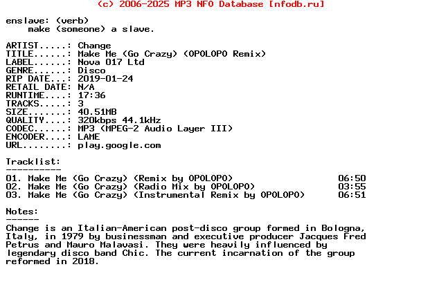 Change-Make_Me_(GO_CRAZY)_(OPOLOPO_REMIX)-WEB-2019