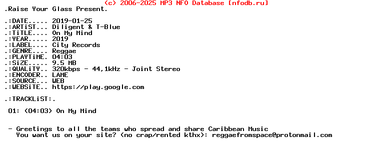 Diligent_And_T-Blue-On_My_Mind-Single-WEB-2019