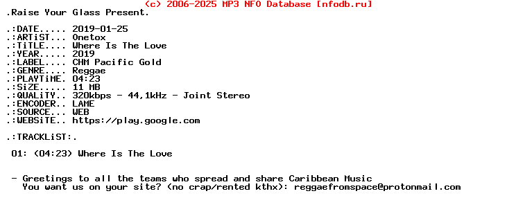 Onetox-Where_Is_The_Love-Single-WEB-2019