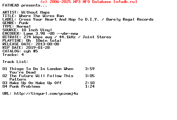 Without_Maps-Where_The_Wires_Ran-10_Inch_Vinyl-2013