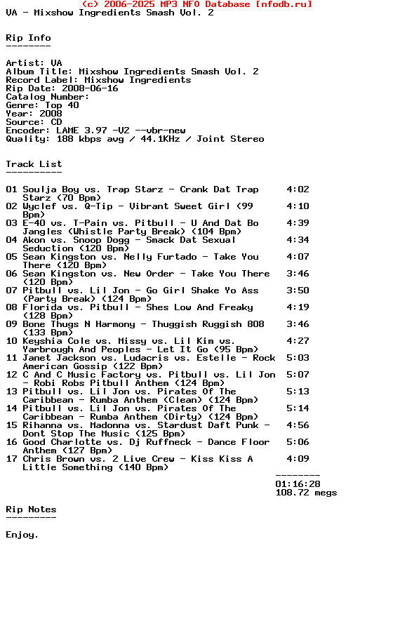 VA-Mixshow_Ingredients_Smash_Vol._2-2008