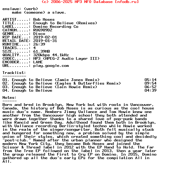 Bob_Moses-Enough_To_Believe_(REMIXES)-(RUG989D2)-WEB-2019
