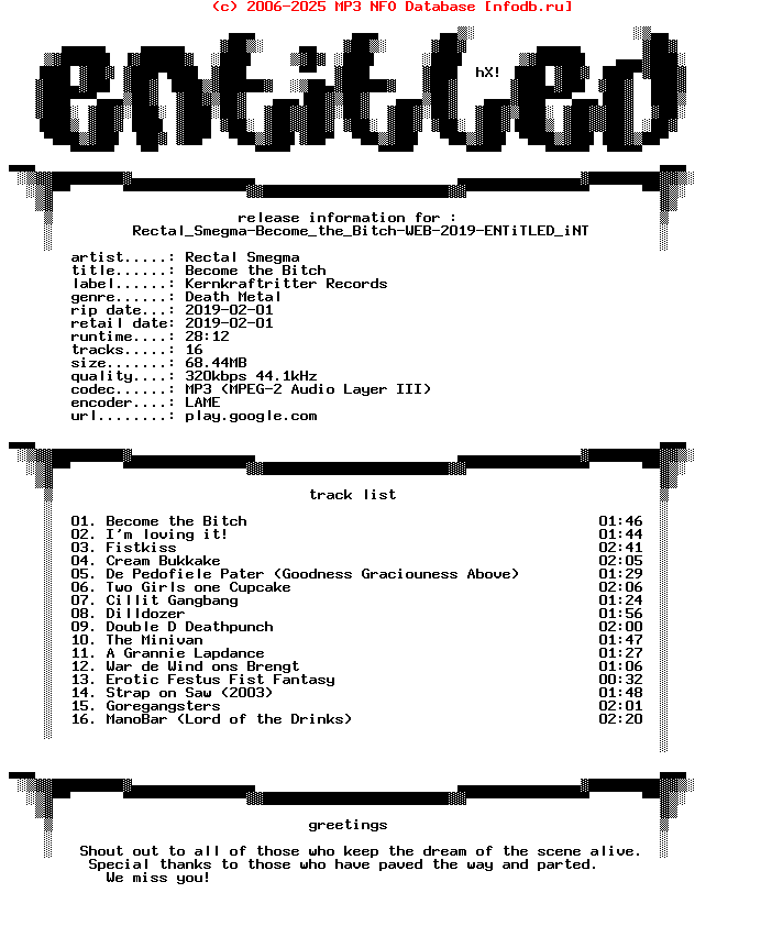 Rectal_Smegma-Become_The_Bitch-WEB-2019