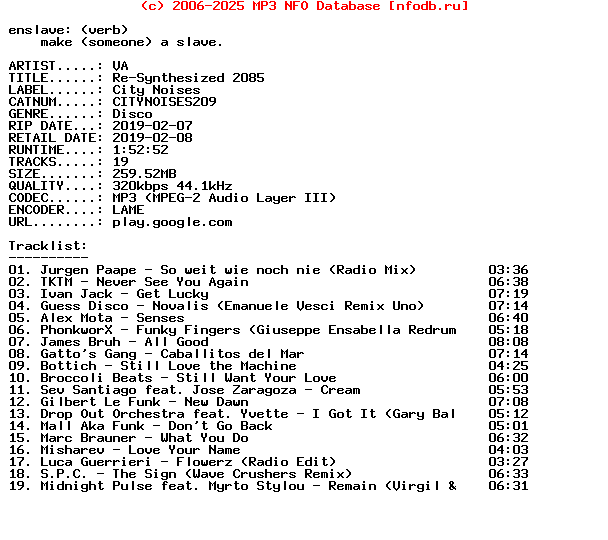 VA-Re-Synthesized_2085-(CITYNOISES209)-WEB-2019