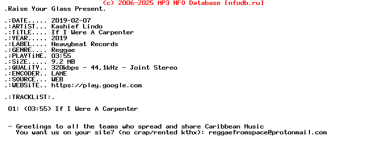 Kashief_Lindo-If_I_Were_A_Carpenter-Single-WEB-2019