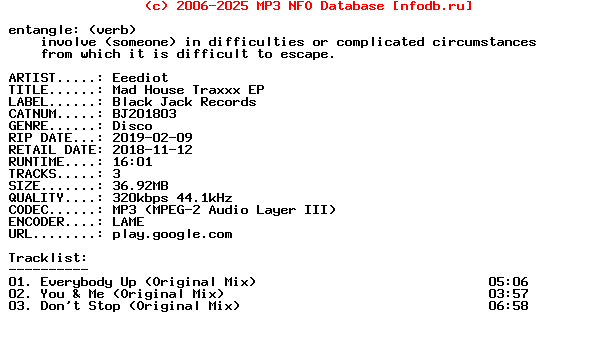 Eeediot-Mad_House_Traxxx_Ep-(BJ201803)-WEB-2018