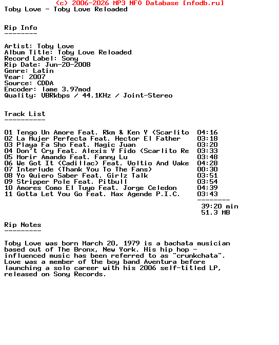 Toby_Love-Toby_Love_Reloaded-SP-2007