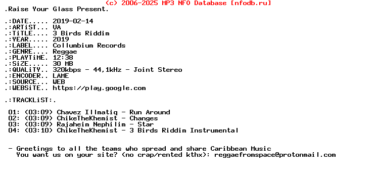 VA-3_Birds_Riddim-WEB-2019