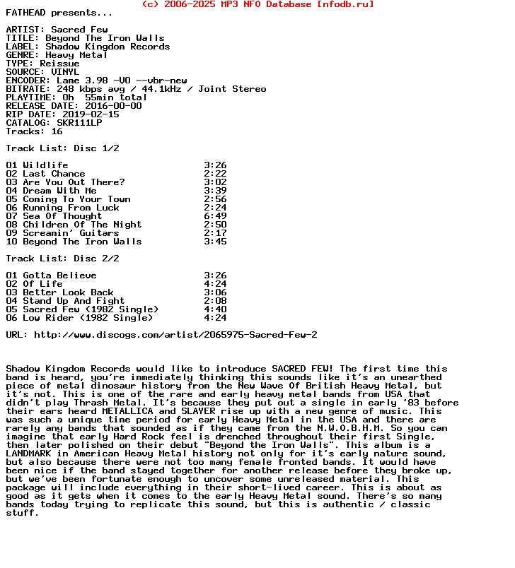 Sacred_Few-Beyond_The_Iron_Walls-Reissue-2Vinyl-2016