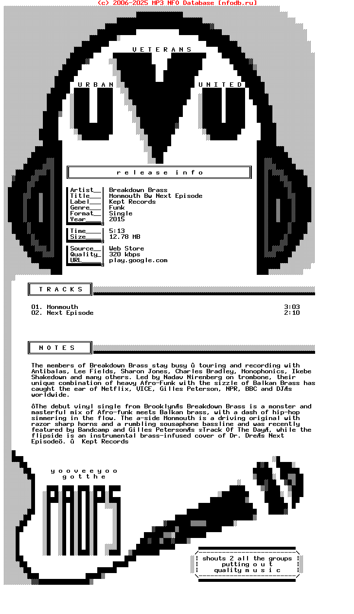 Breakdown_Brass-Monmouth_Bw_Next_Episode-Single-WEB-2015-Uvu