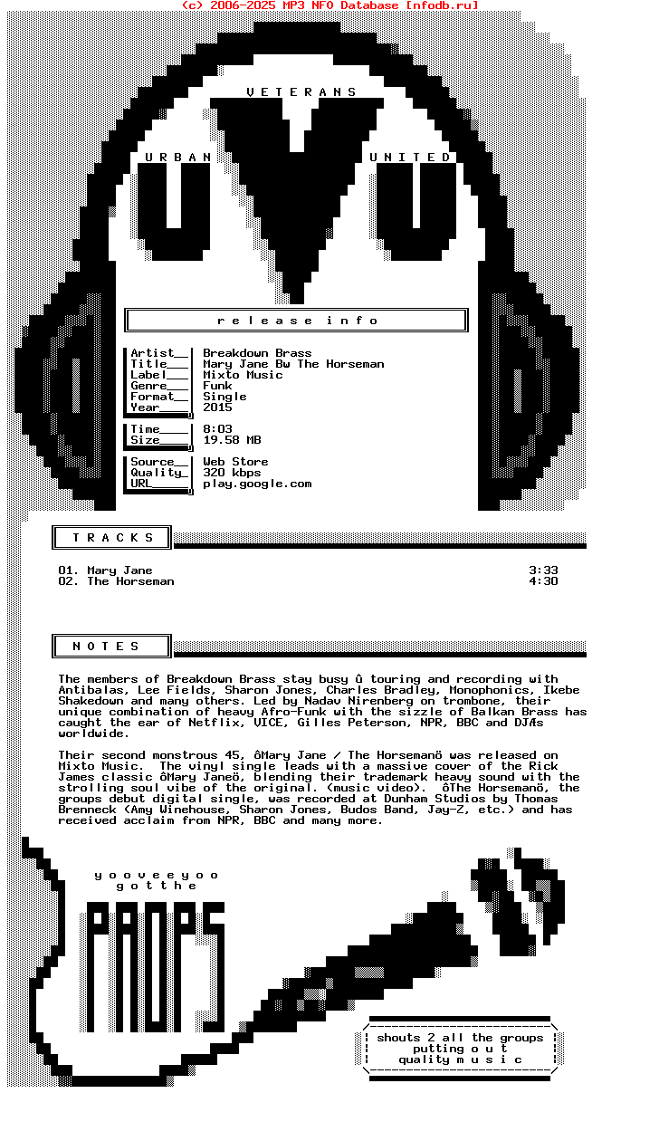 Breakdown_Brass-Mary_Jane_Bw_The_Horseman-Single-WEB-2015-Uvu