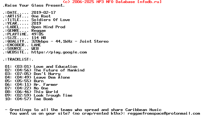 One_Root-Soldiers_Of_Love-WEB-2019