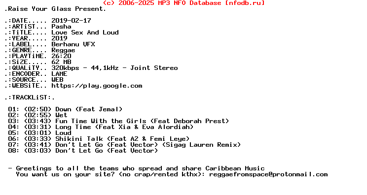 Pasha-Love_Sex_And_Loud-WEB-2019