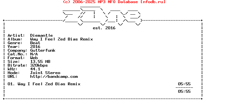 Diemantle-Way_I_Feel_Zed_Bias_Remix-WEB-2016-Z0Ne