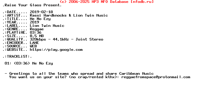 Rassi_Hardknocks_And_Lion_Twin_Music-Me_No_Ezy-Single-WEB-2019