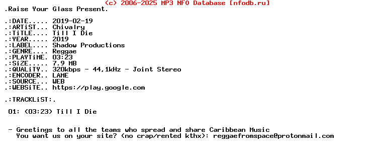Chivalry-Till_I_Die-Single-WEB-2019