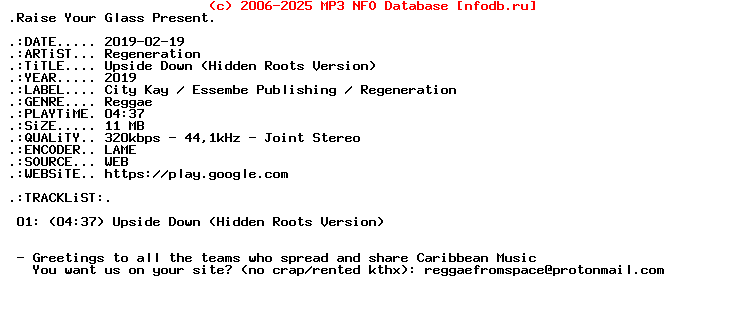 Regeneration-Upside_Down_(HIDDEN_ROOTS_VERSION)-Single-WEB-2019