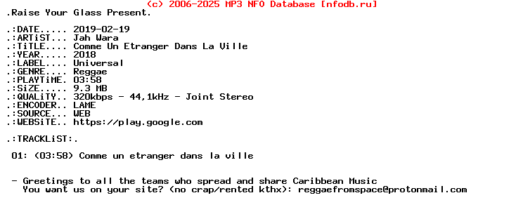 Jah_Wara-Comme_Un_Etranger_Dans_La_Ville-Single-WEB-FR-2018