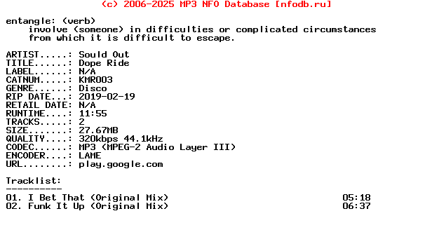 Sould_Out-Dope_Ride-EP-(KMR003)-WEB-2019