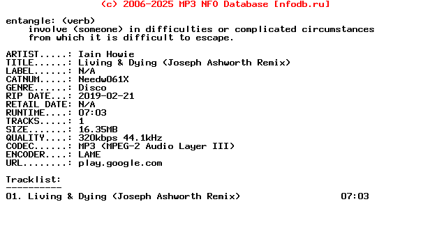 Iain_Howie-Living_And_Dying_(JOSEPH_ASHWORTH_REMIX)-(NEEDW061X)-WEB-2019