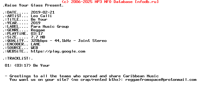 Leo_Calli-Be_Your-Single-WEB-2019