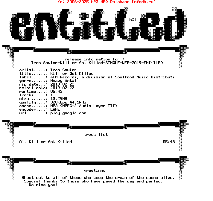 Iron_Savior-Kill_Or_Get_Killed-Single-WEB-2019