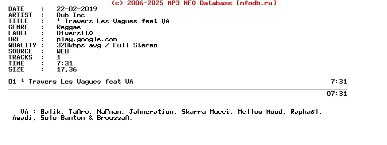 Dub_Inc-A_Travers_Les_Vagues_Feat_Va-WEB-FR-2019